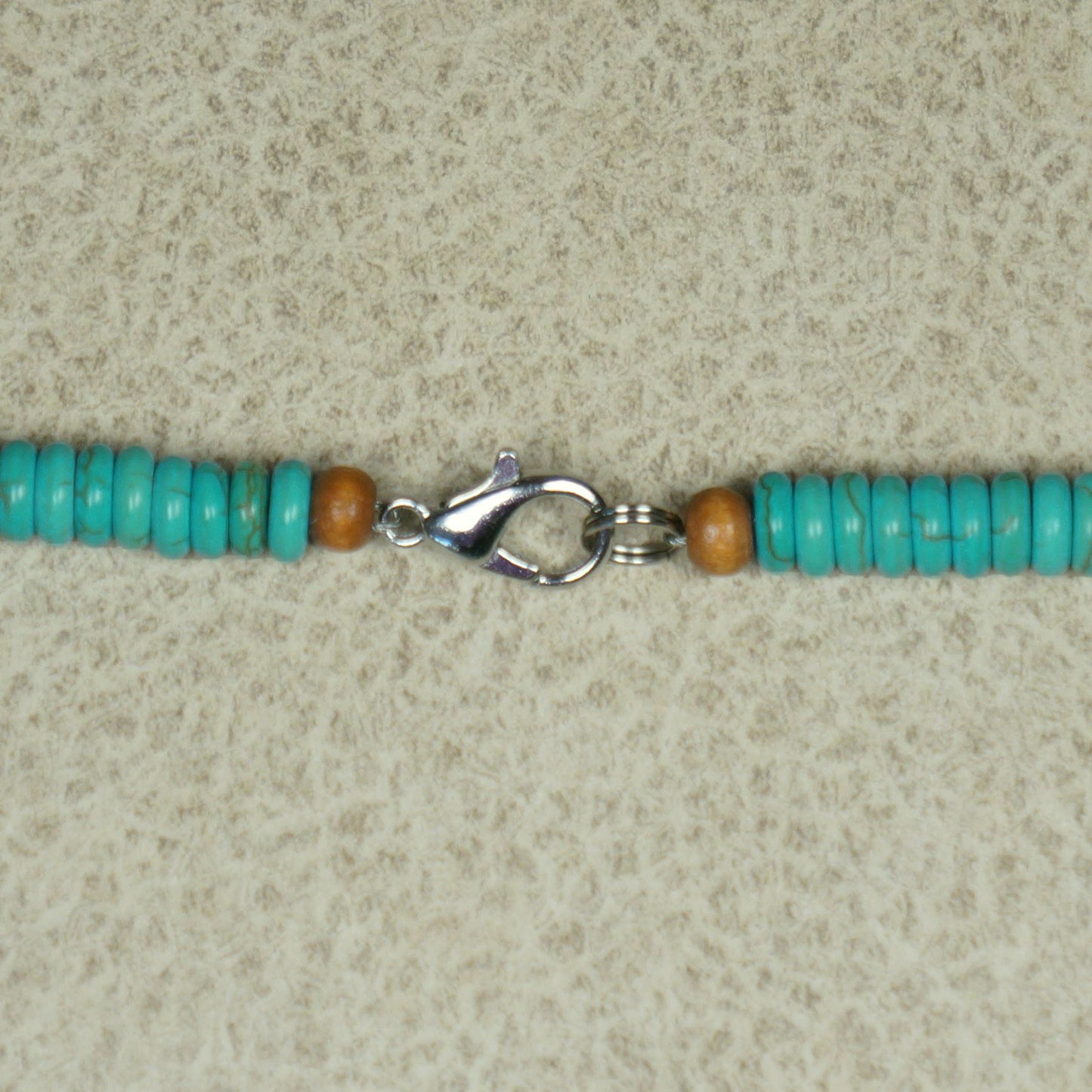 Stunning Handmade Boho Unisex Turquoise Pendant Necklace, Length Choices