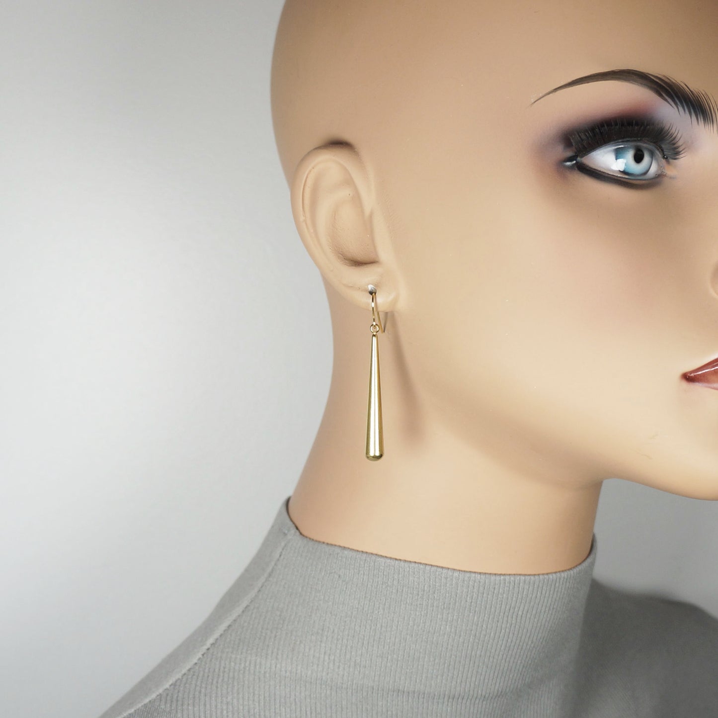 Elegant and Sleek Boho Minimalist Earrings, Hypoallergenic, Gold or Silver