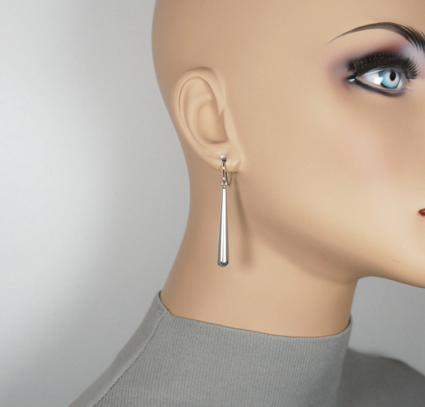 Elegant and Sleek Boho Minimalist Earrings, Hypoallergenic, Gold or Silver